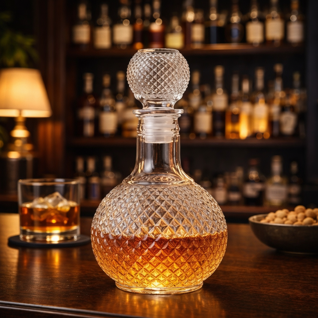Whiskey Decanter – Diamond Cut