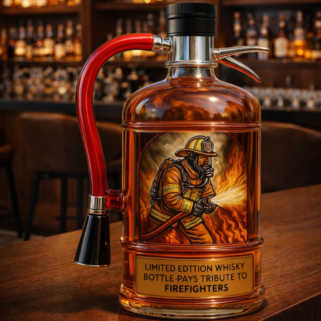 Whiskey Decanter – Fire Extinguisher