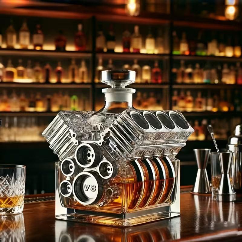 Whiskey Decanter – V8 Engine