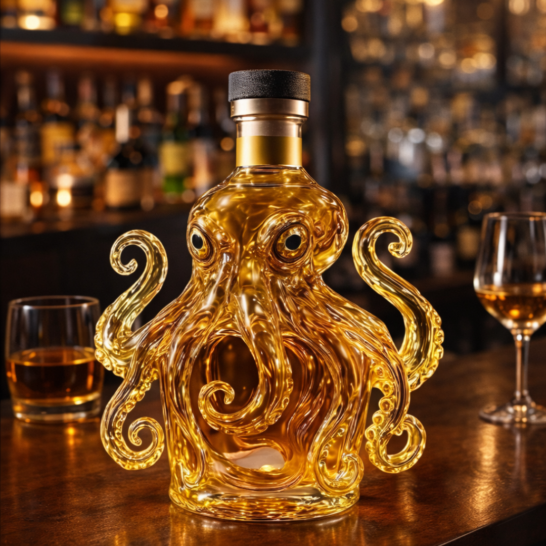 Whiskey Decanter – Octopus