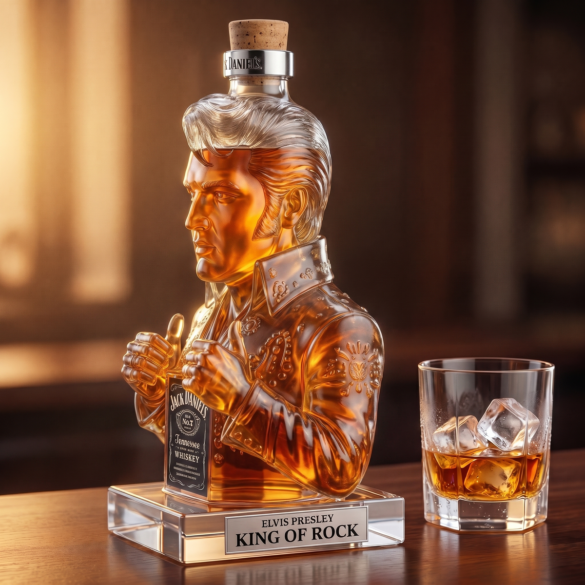 Whiskey Decanter – Elvis