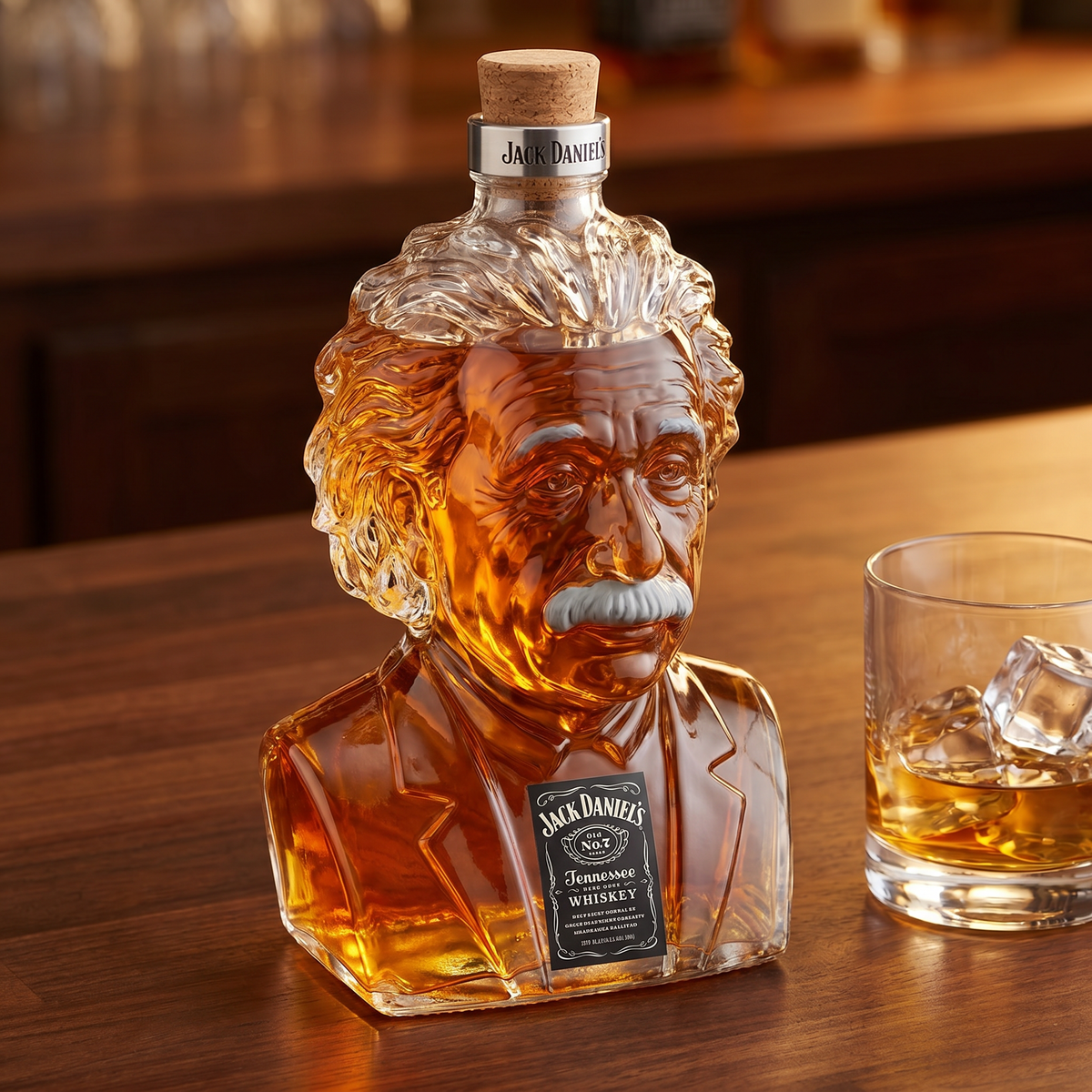 Whiskey Decanter – Einstein