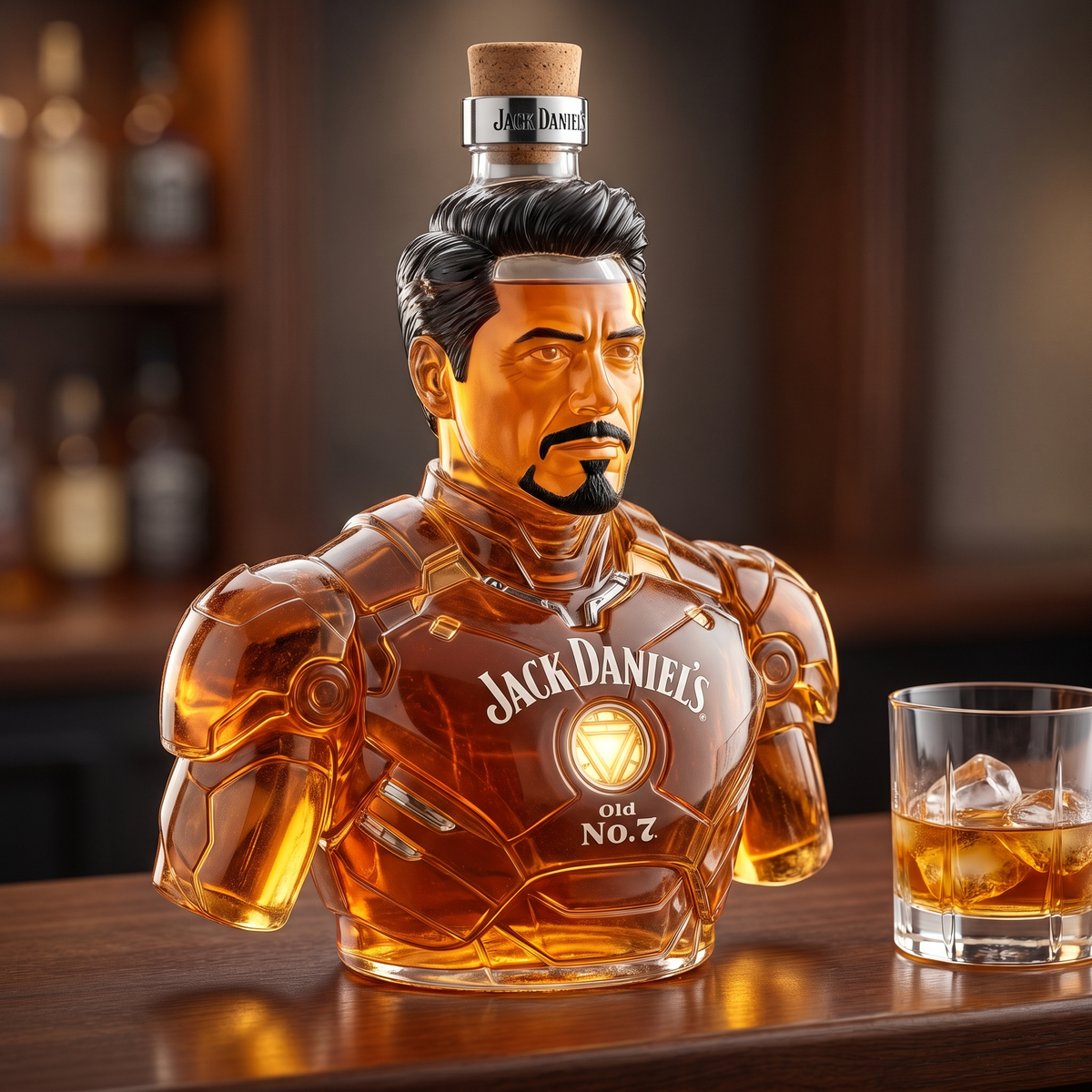 Whiskey Decanter – Iron Man