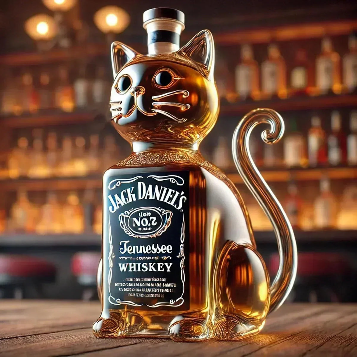 Whiskey Decanter – Cat