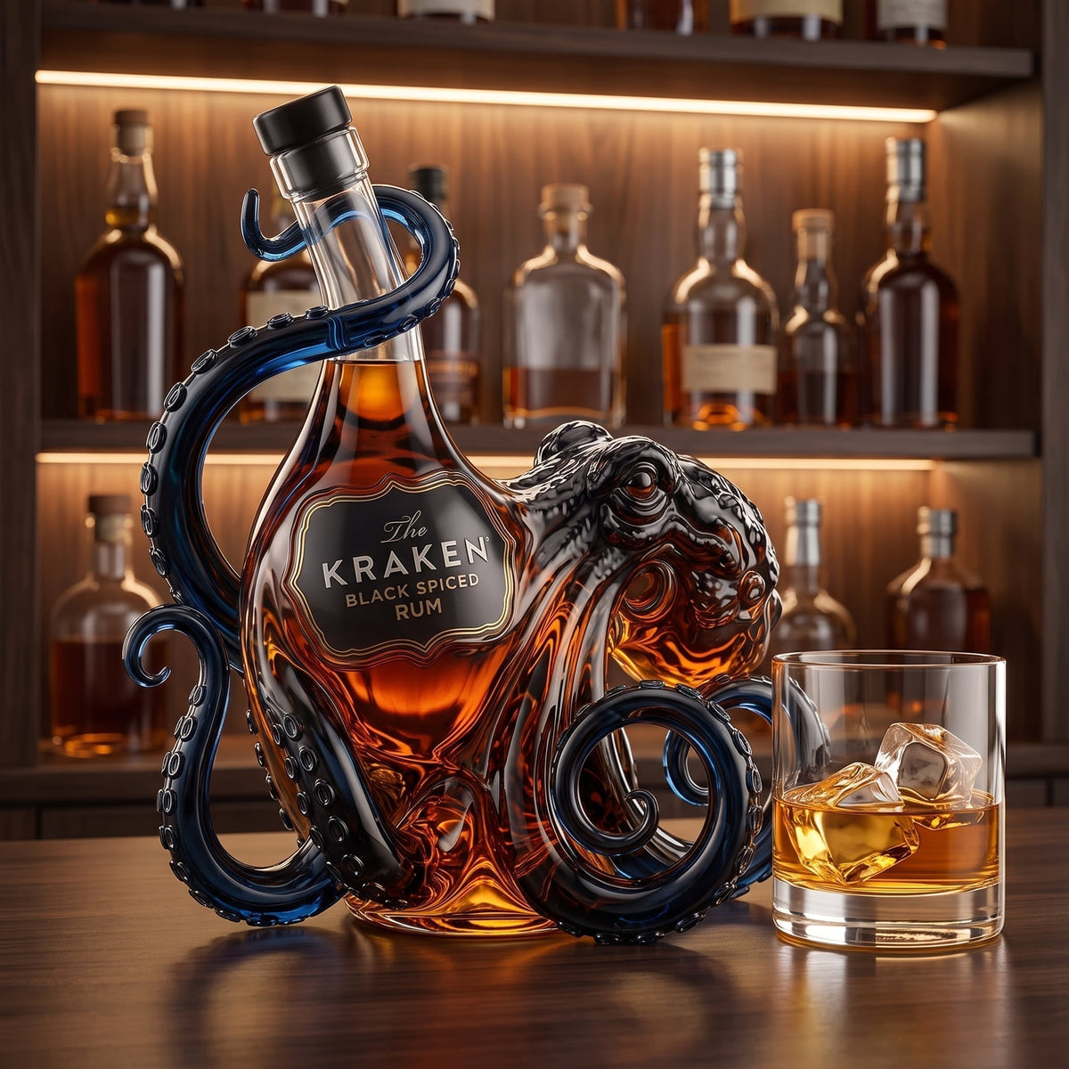 Whiskey Decanter – Kraken