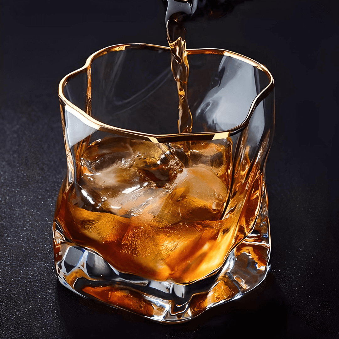 Japanese Crystal Whiskey Glass – Hoshi Gold