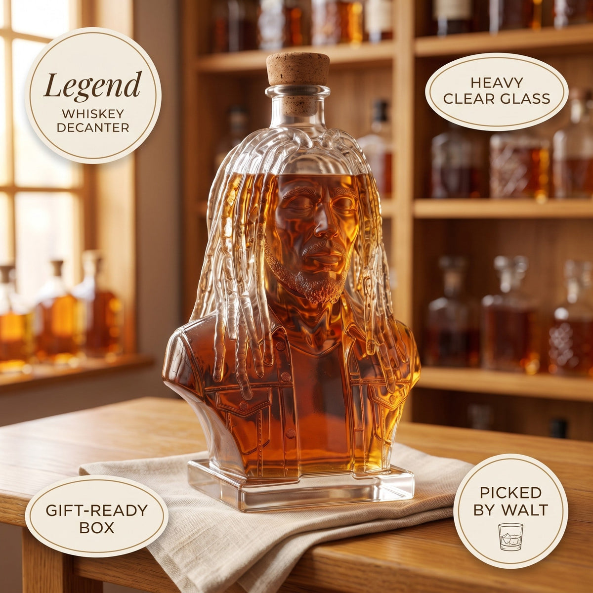 Whiskey Decanter – Legend