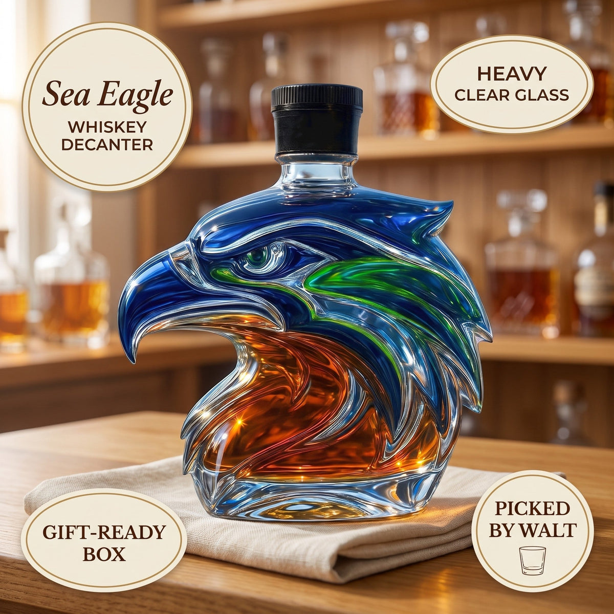 Whiskey Decanter – Sea Eagle