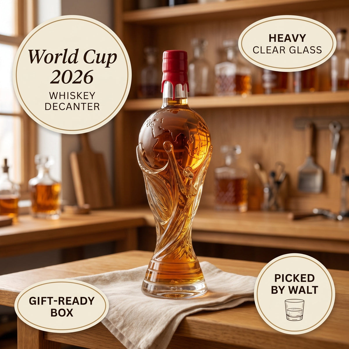 Whiskey Decanter – World Cup 2026