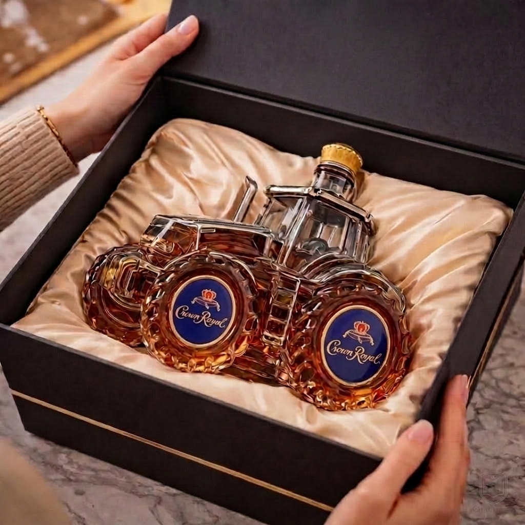 Whiskey Decanter – Tractor