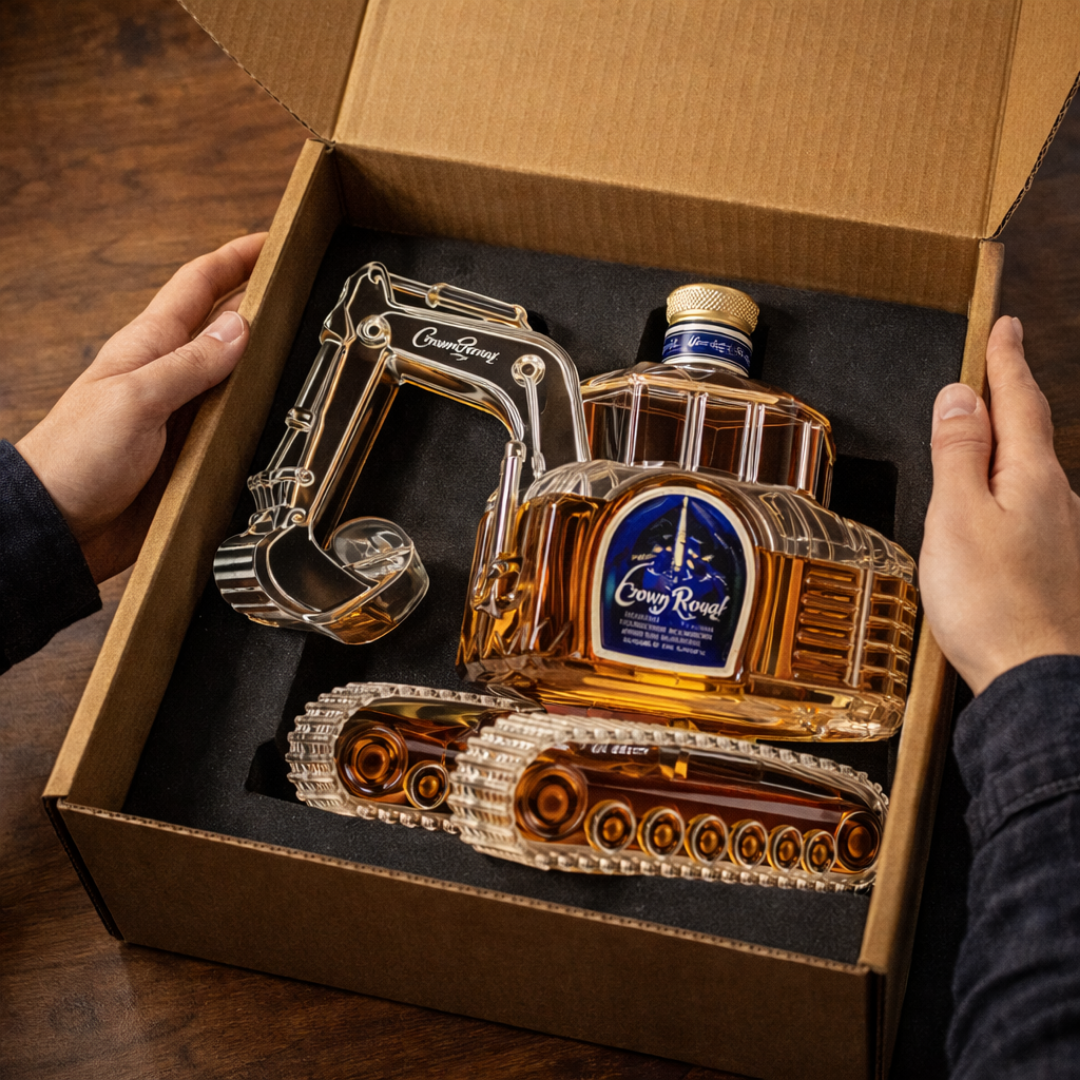 Whiskey Decanter – Excavator
