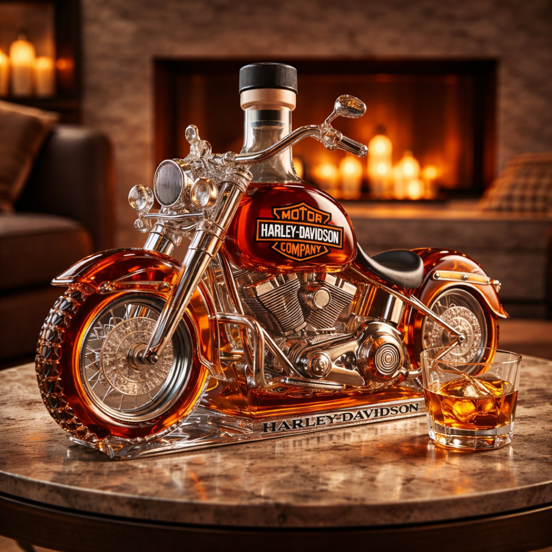 Whiskey Decanter – Motorcycle