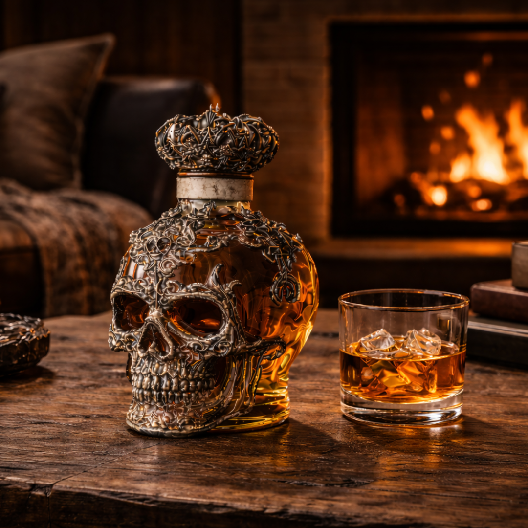 Whiskey Decanter – Skull