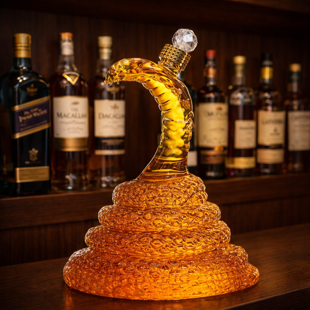 Whiskey Decanter – Cobra