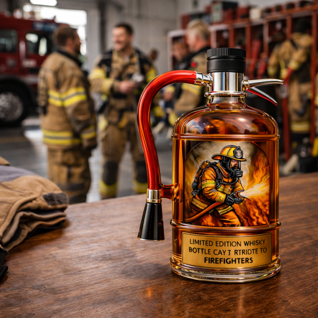 Whiskey Decanter – Fire Extinguisher