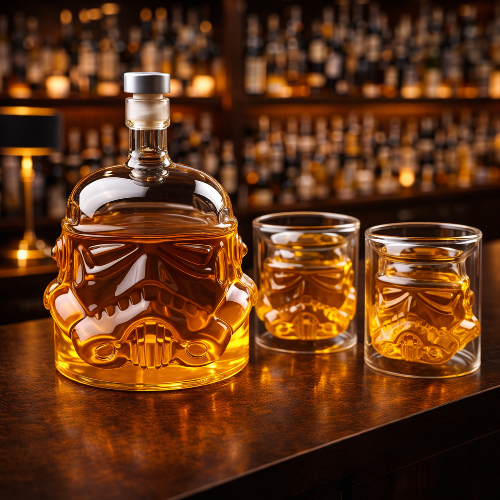 Whiskey Decanter – Decanter & Glasses Set