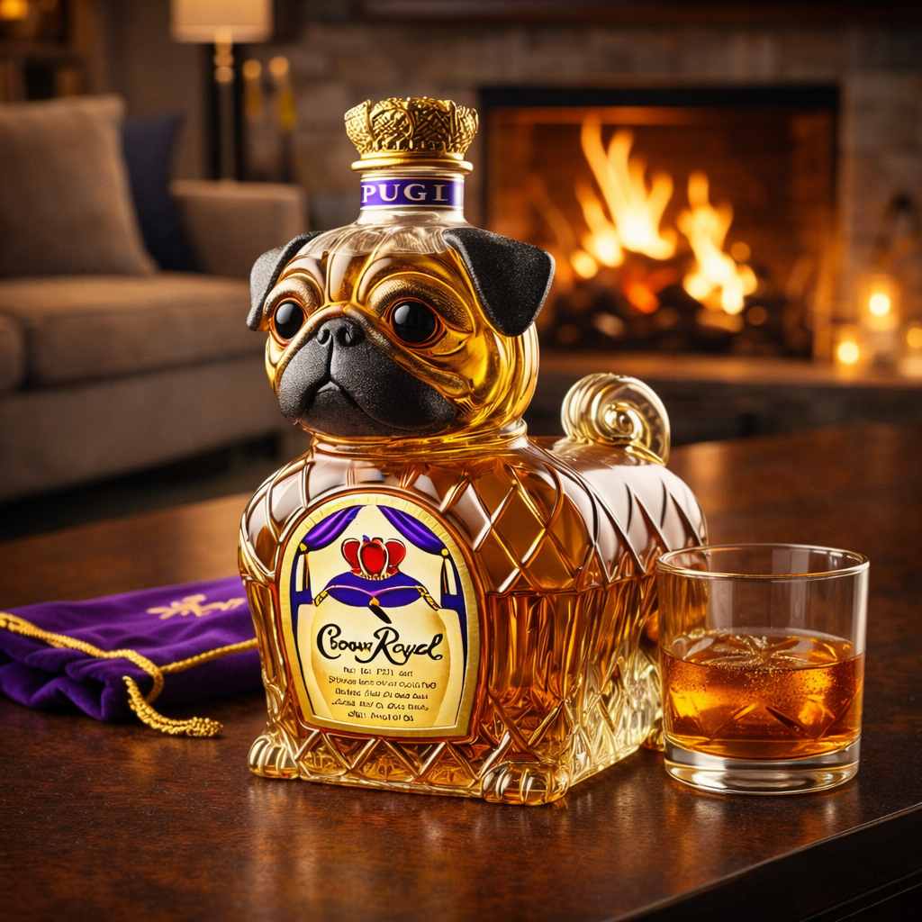 Whiskey Decanter – French Bulldog