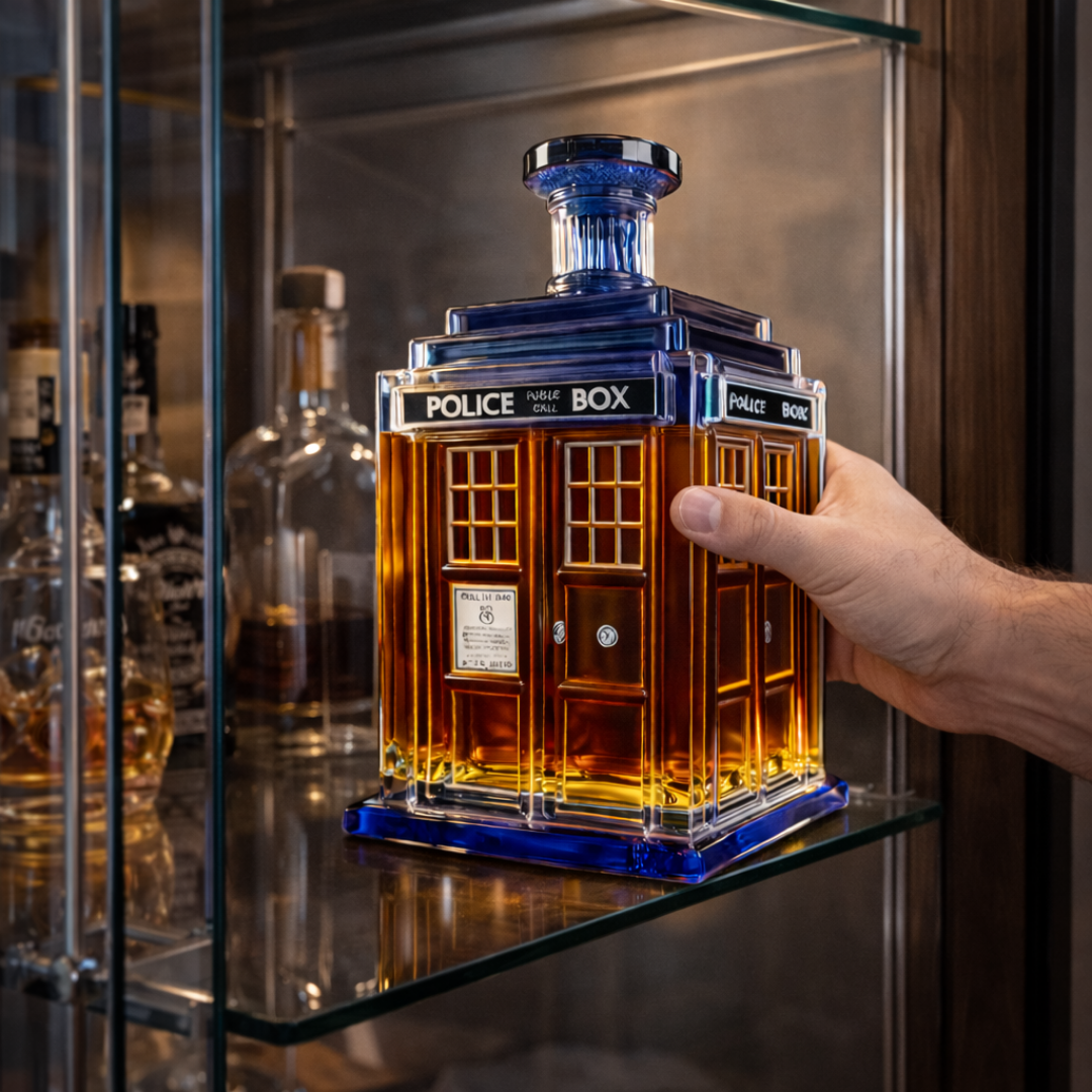Whiskey Decanter – Police Box