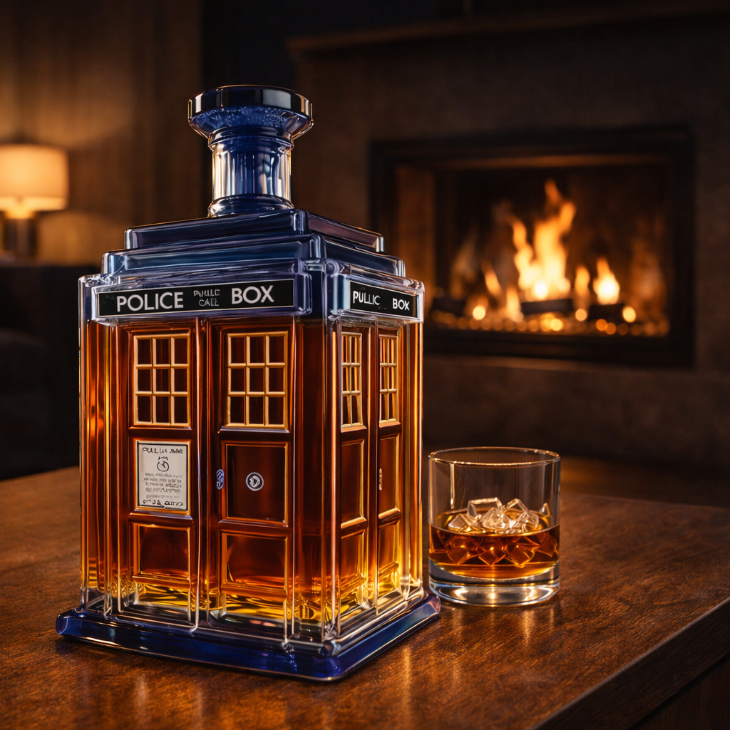Whiskey Decanter – Police Box