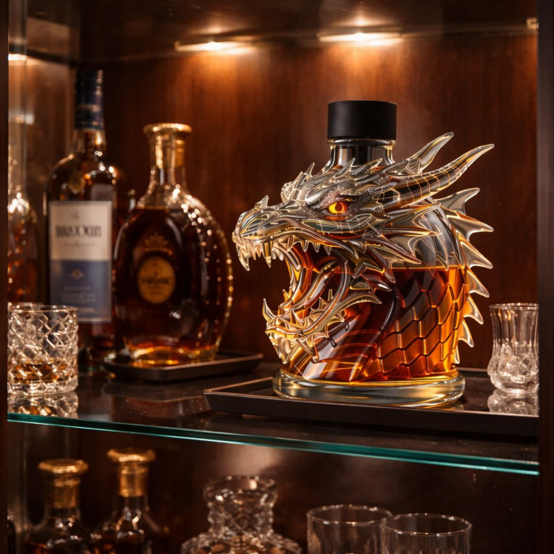 Whiskey Decanter – Dragon