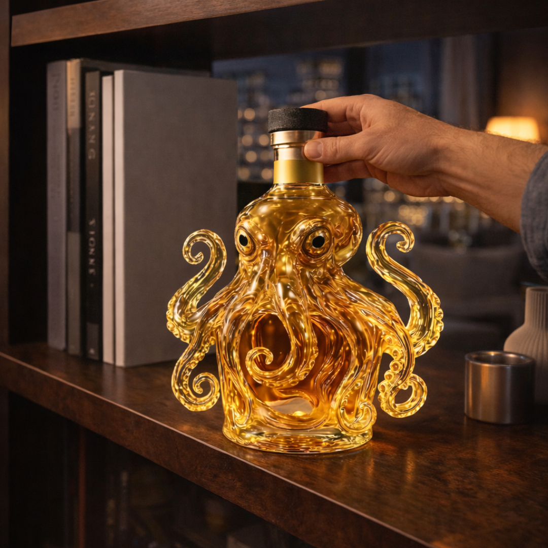 Whiskey Decanter – Octopus