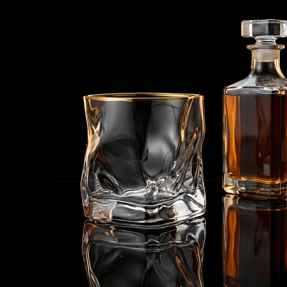 Japanese Crystal Whiskey Glass – Hoshi Gold