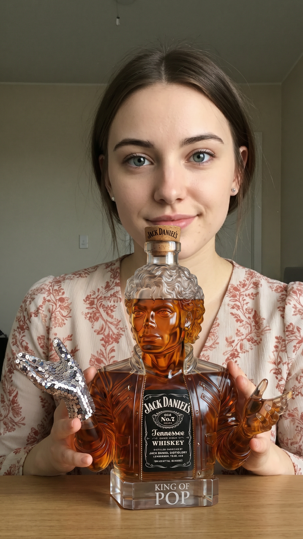 Whiskey Decanter – King of Pop