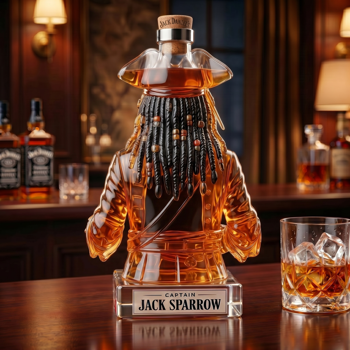 Whiskey Decanter – Captain