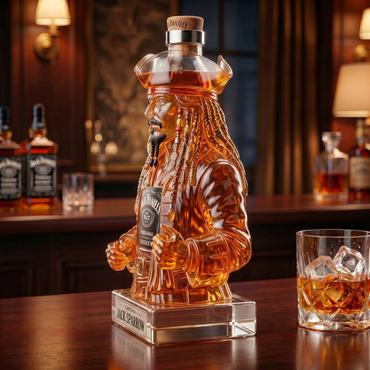 Whiskey Decanter – Captain