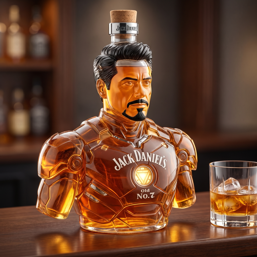 Whiskey Decanter – Iron Man
