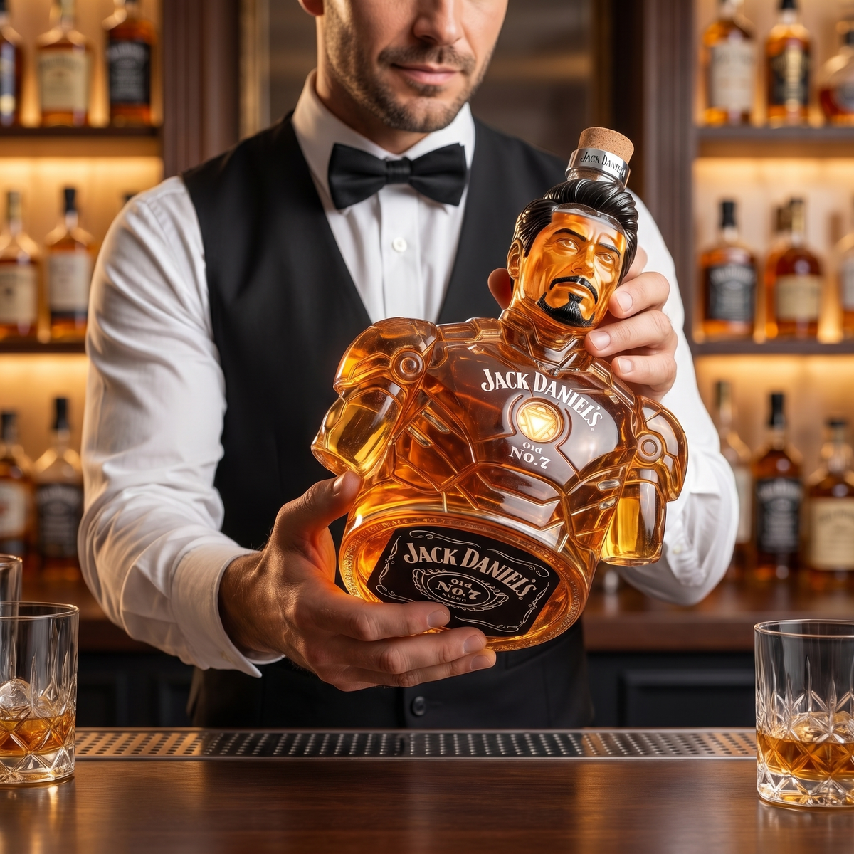 Whiskey Decanter – Iron Man