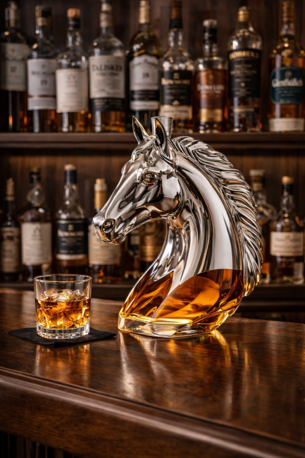 Whiskey Decanter – Horse Head