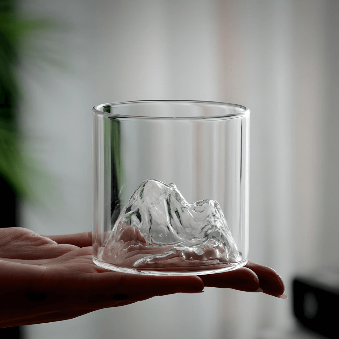 Japanese Crystal Whiskey Glass – Mount Fuji