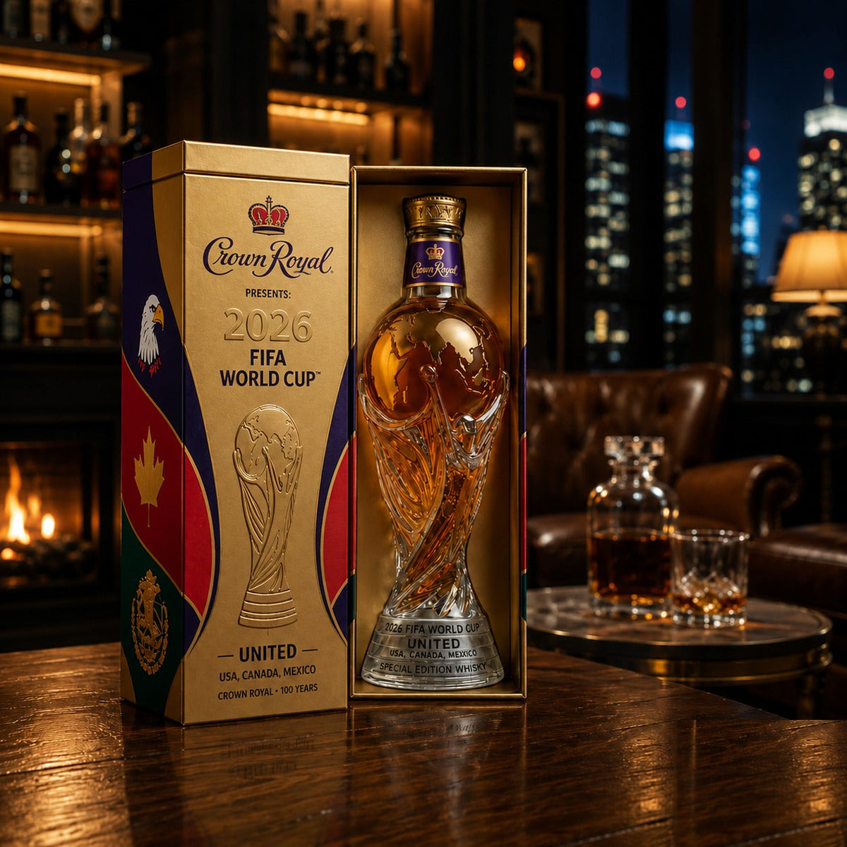 Whiskey Decanter – Champions Trophy