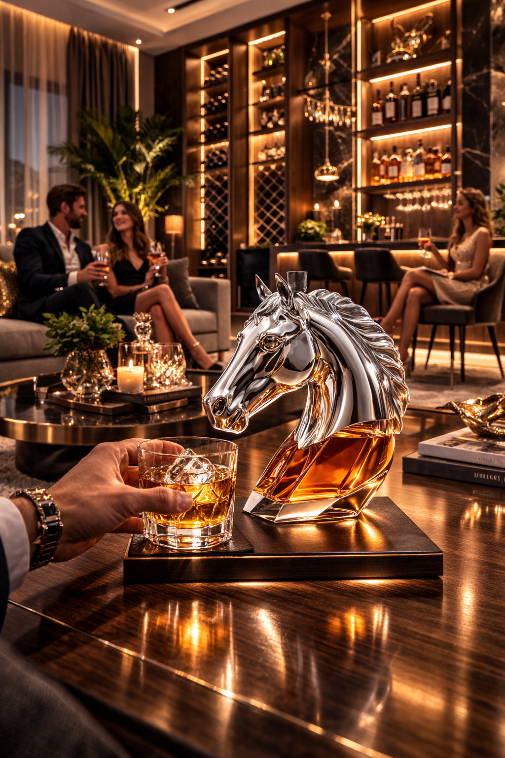 Whiskey Decanter – Horse Head