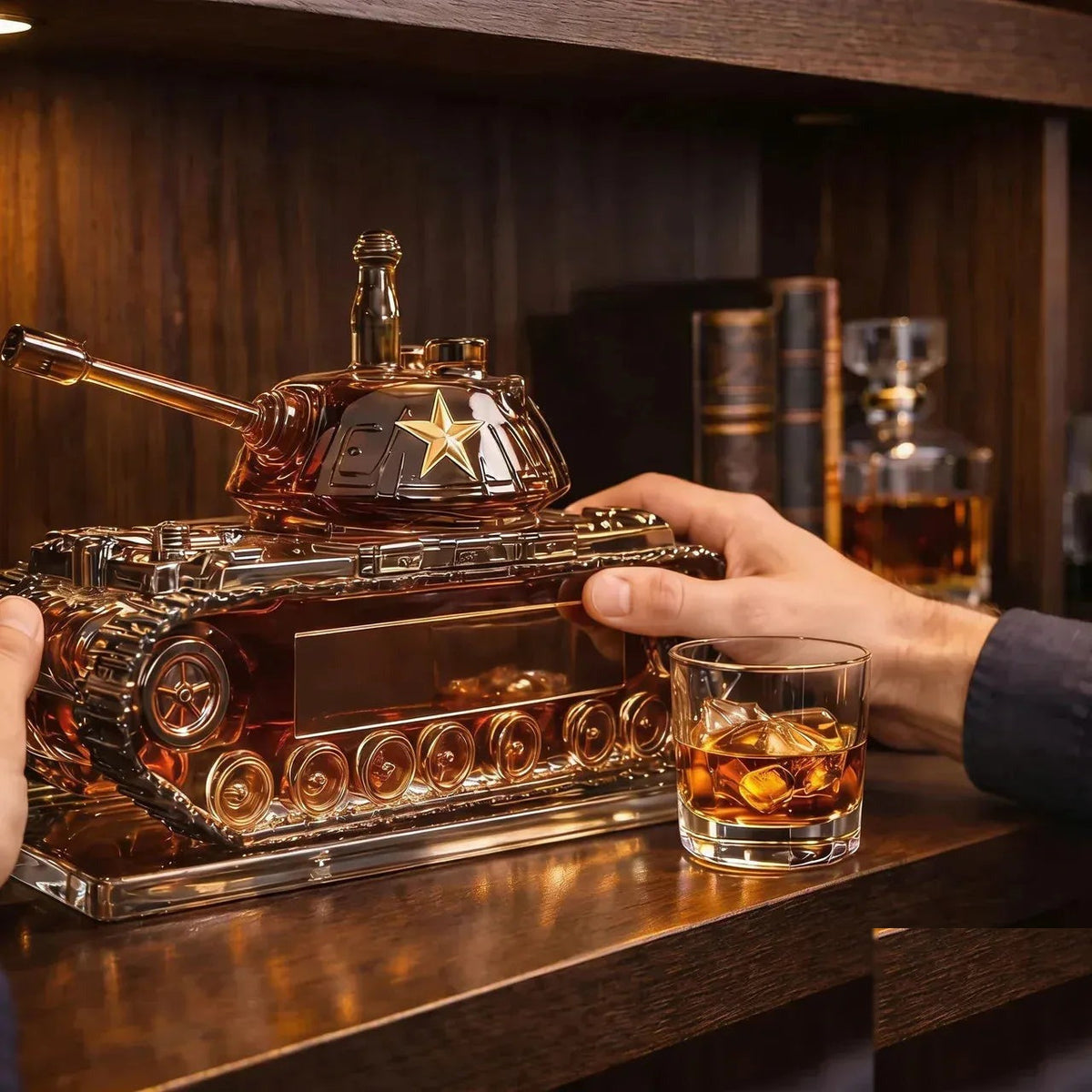 Whiskey Decanter – Tank