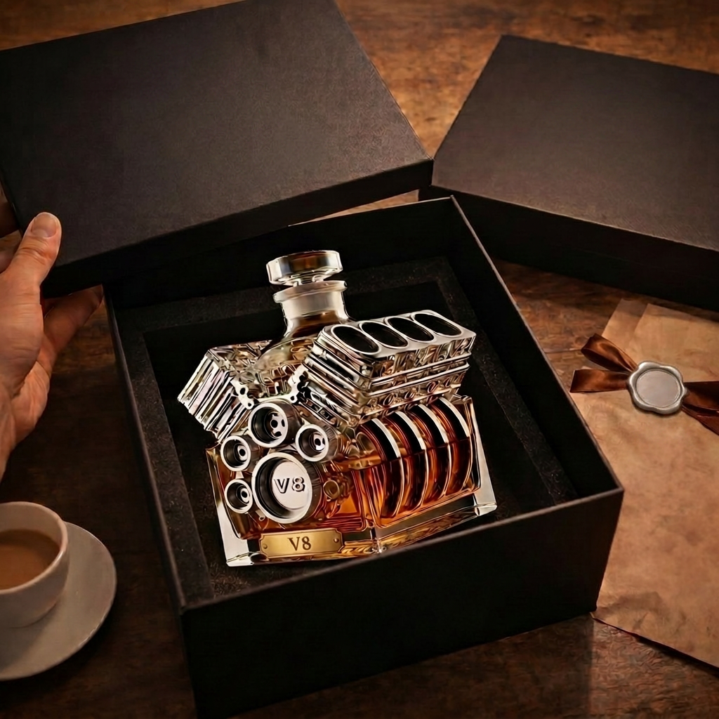 Whiskey Decanter – V8 Engine