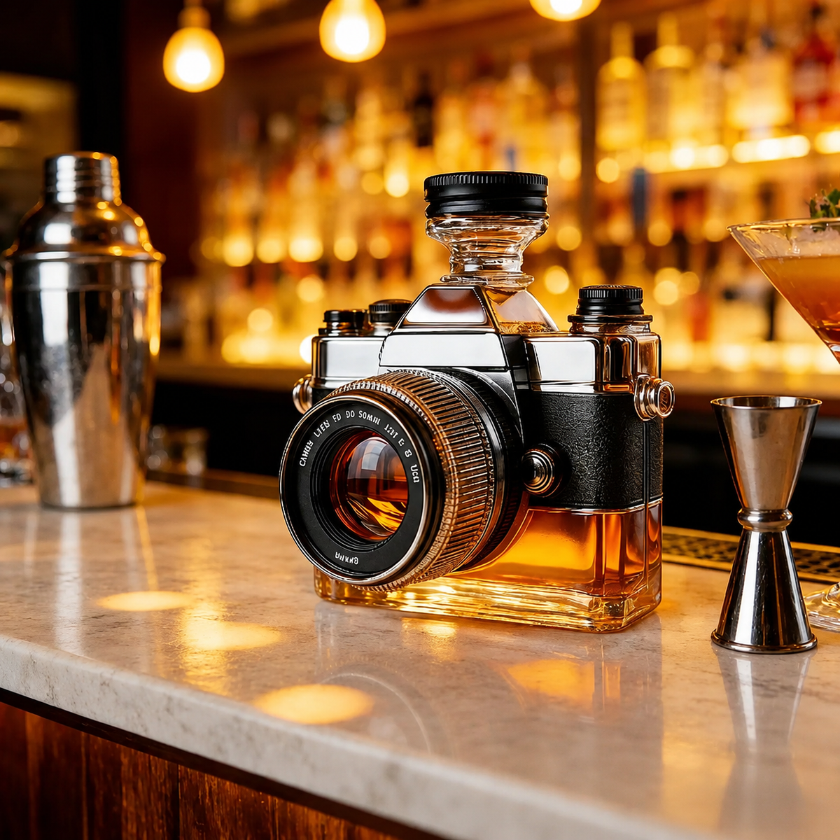 Whiskey Decanter – Vintage Camera