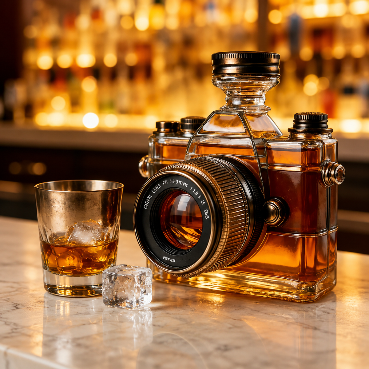 Whiskey Decanter – Vintage Camera