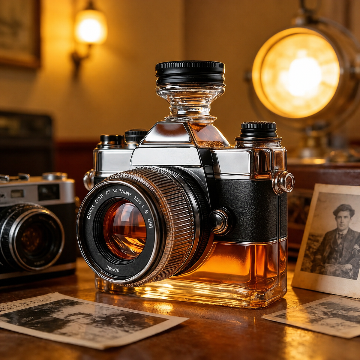 Whiskey Decanter – Vintage Camera