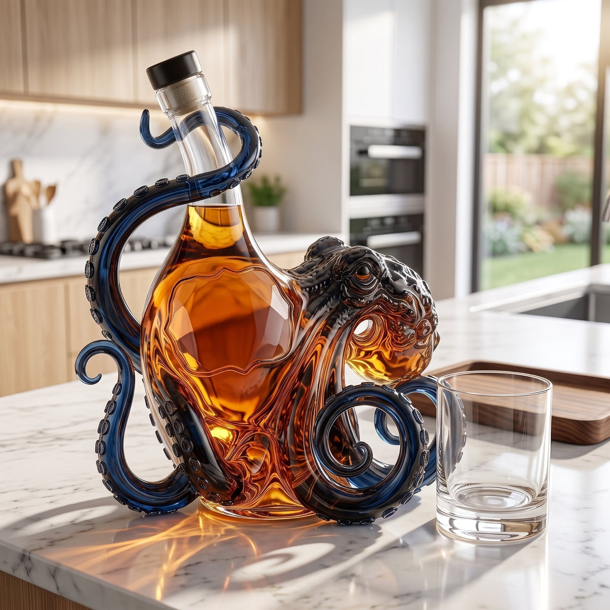 Whiskey Decanter – Kraken