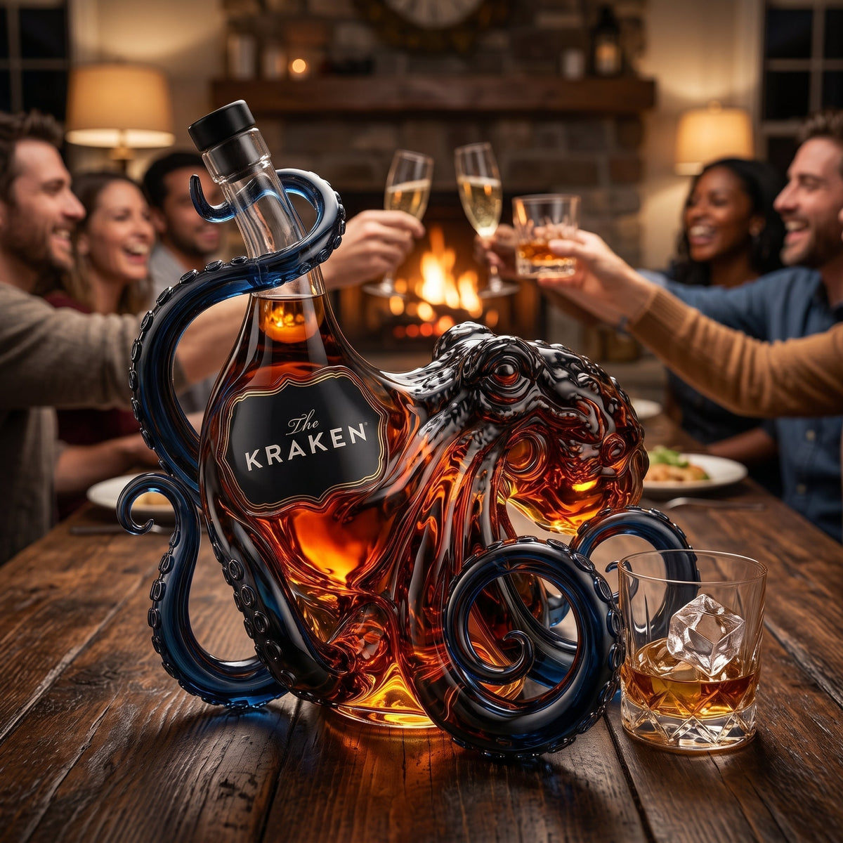 Whiskey Decanter – Kraken