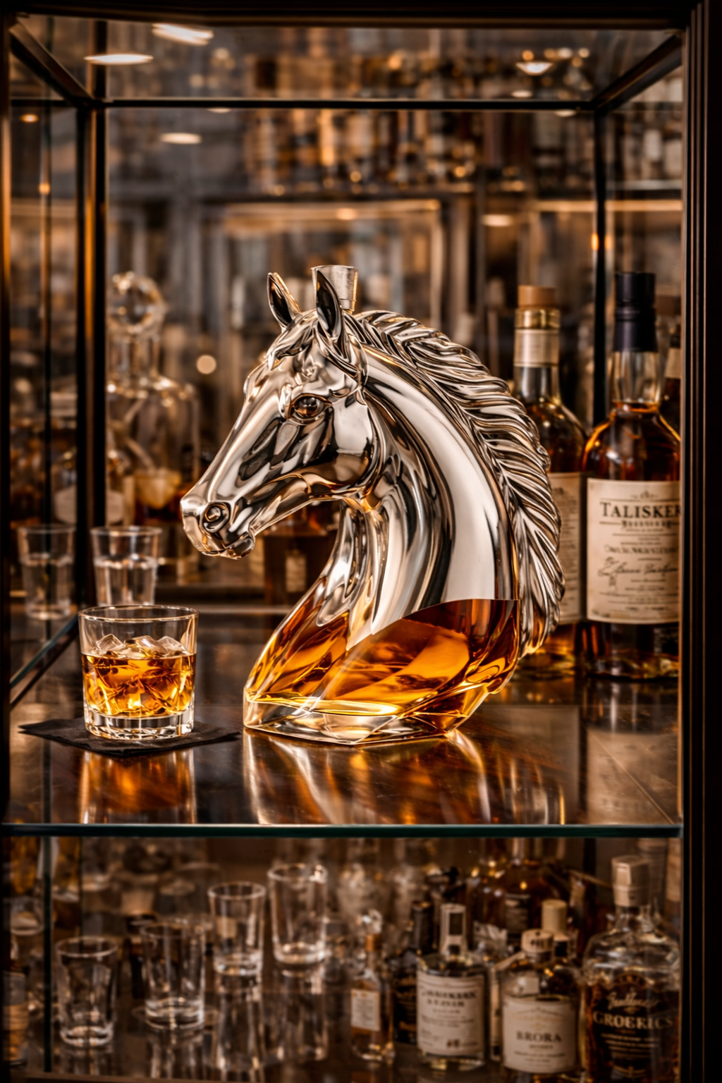 Whiskey Decanter – Horse Head