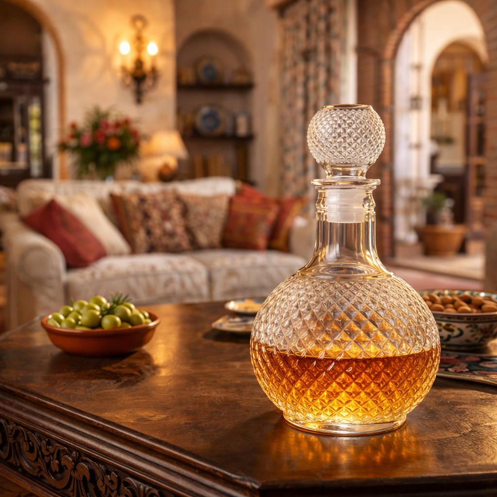 Whiskey Decanter – Diamond Cut
