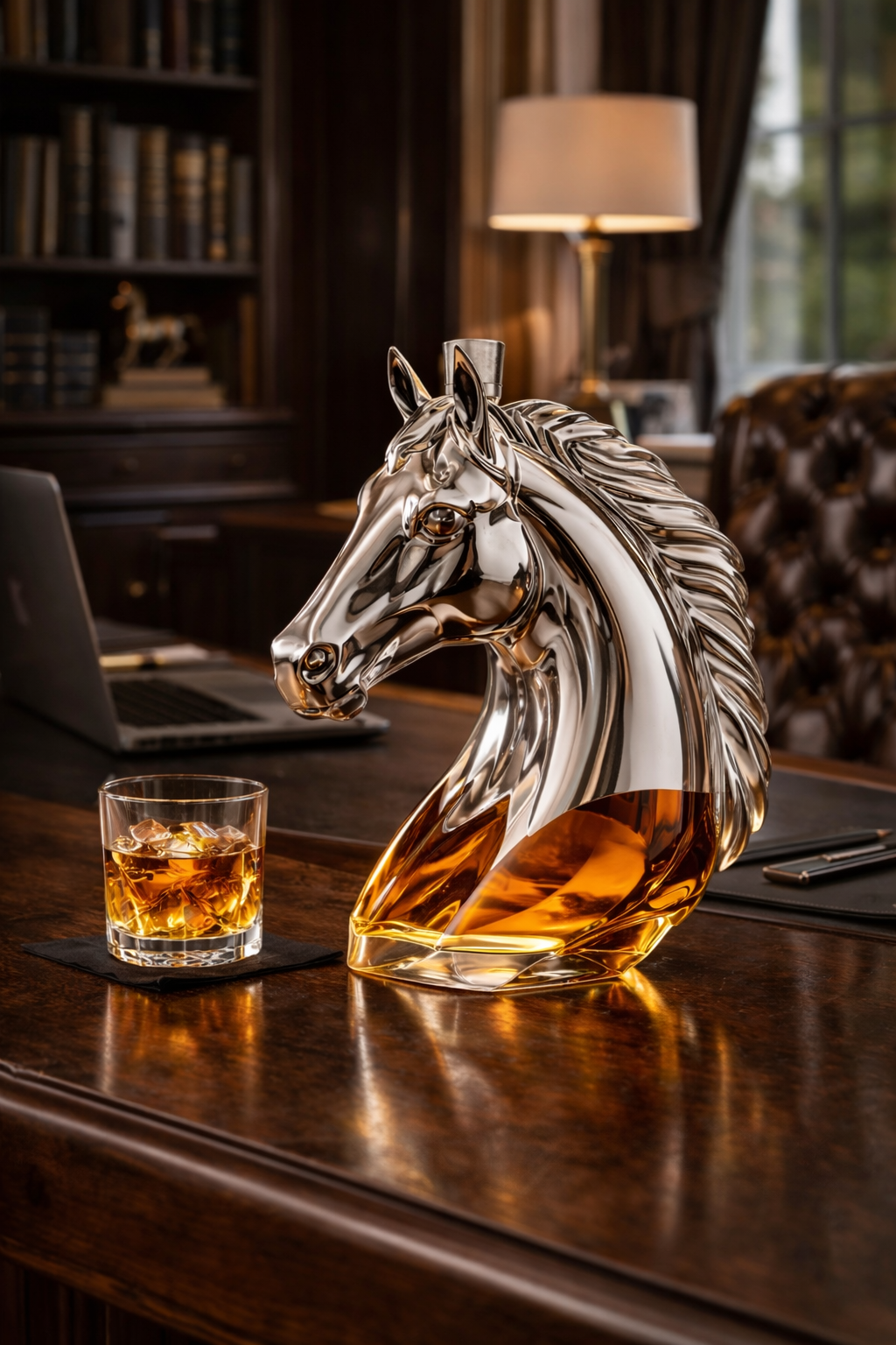 Whiskey Decanter – Horse Head