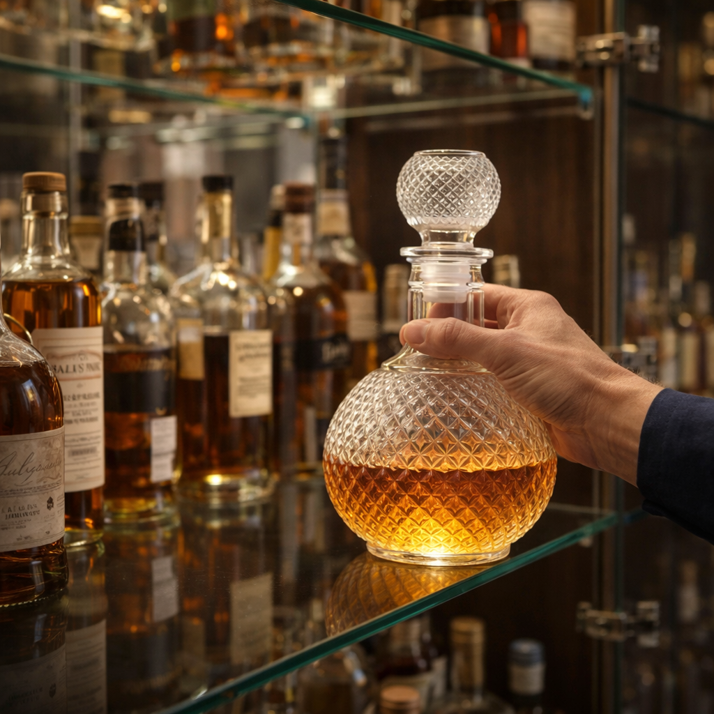 Whiskey Decanter – Diamond Cut
