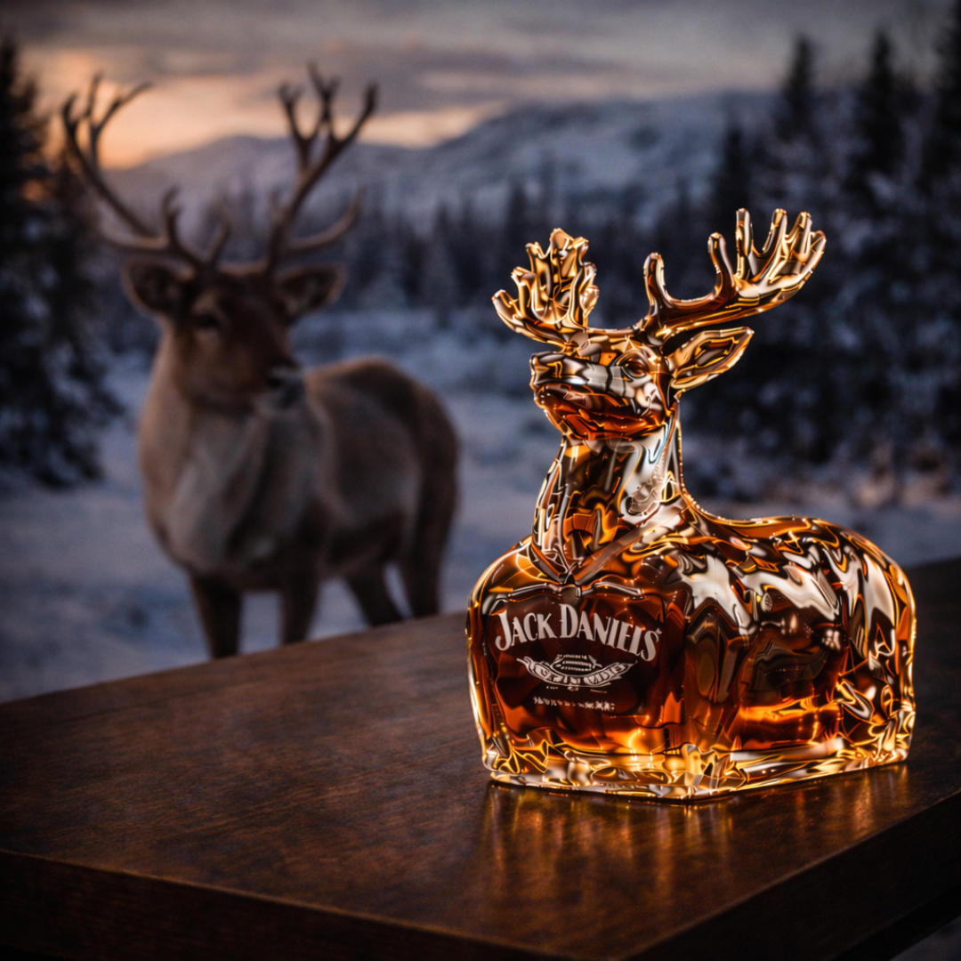 Whiskey Decanter – Reindeer