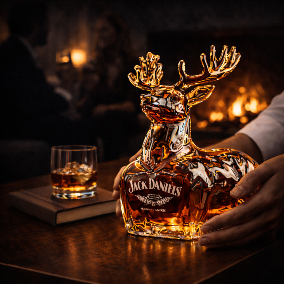 Whiskey Decanter – Reindeer