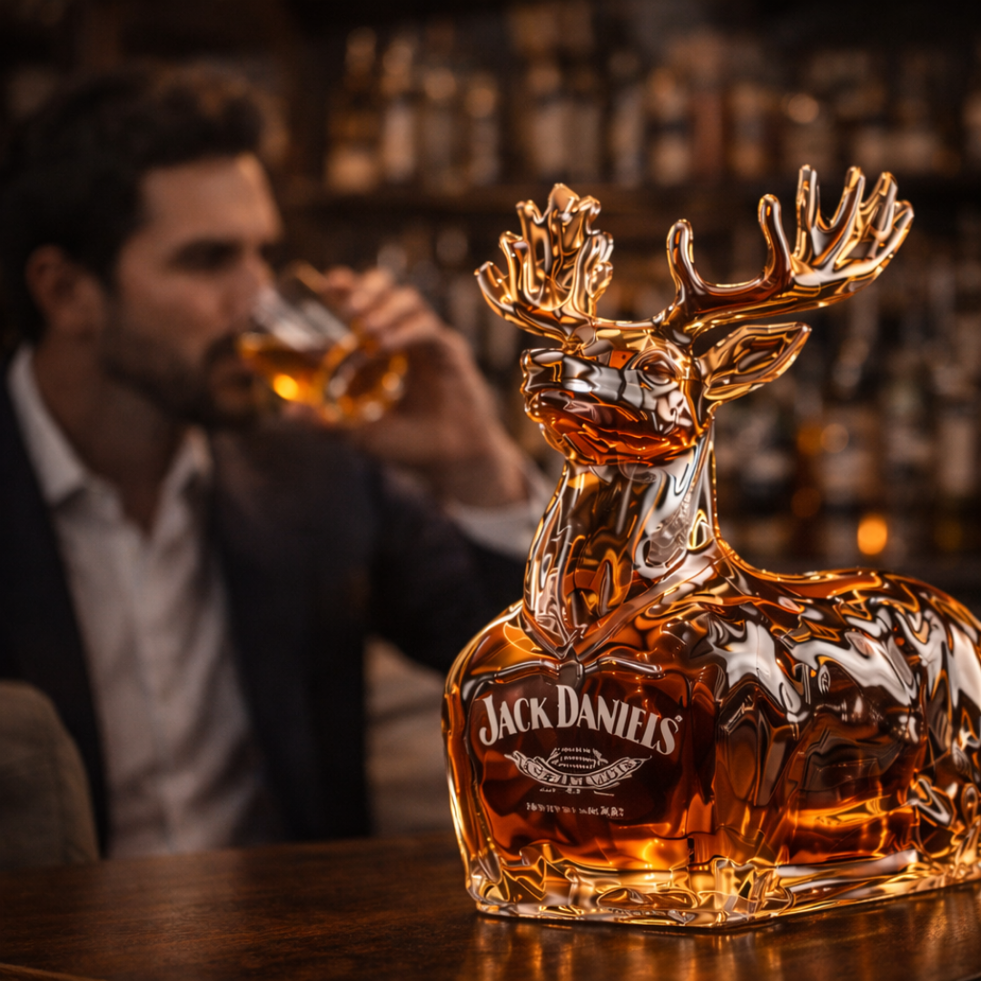 Whiskey Decanter – Reindeer