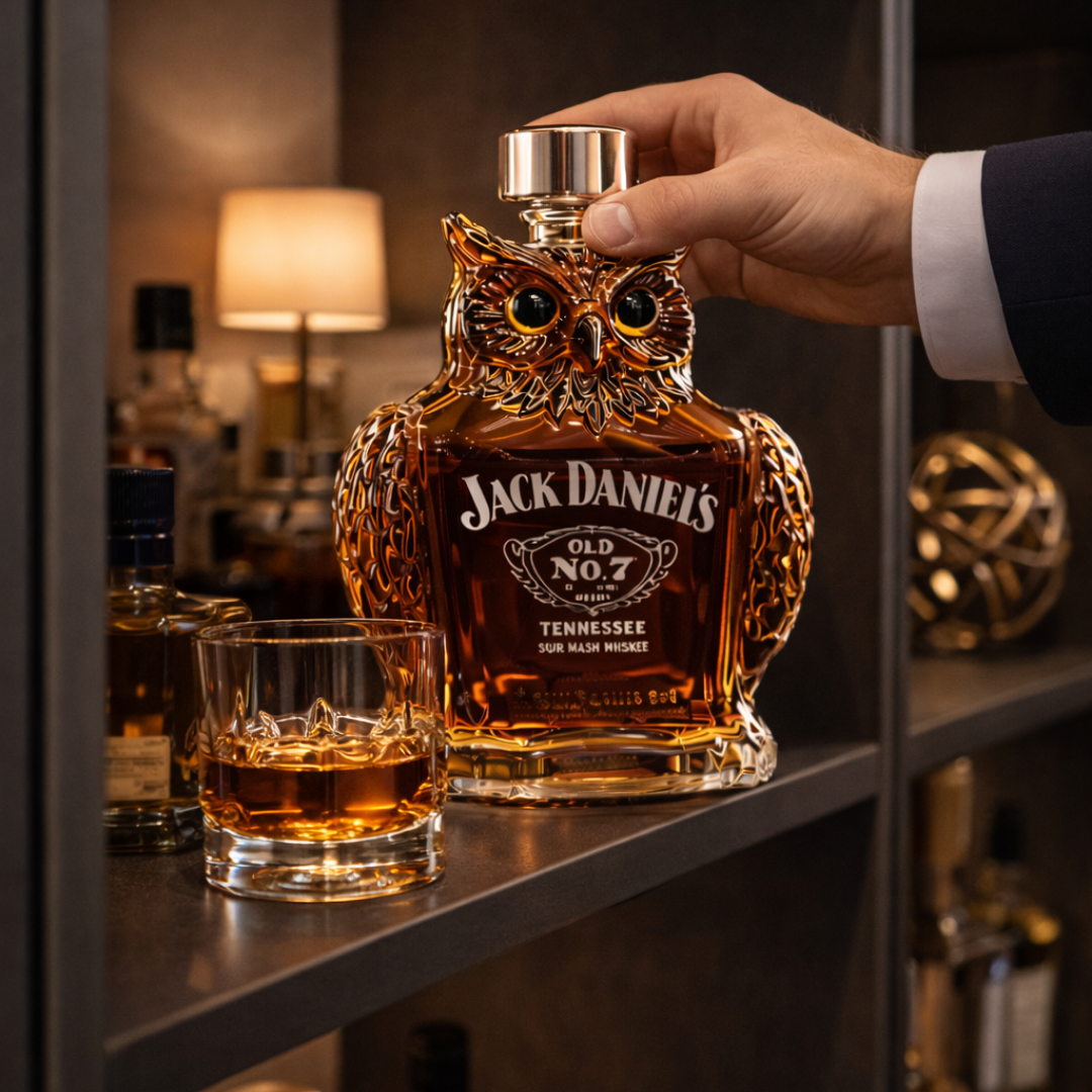 Whiskey Decanter – Owl